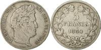 France 5 Francs Monnaie, Louis-Philippe, Nantes, Argent, Gad 678 -