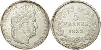 France 5 Francs Monnaie, Louis-Philippe, Paris, Argent -