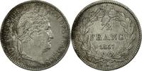 France 1/2 Franc Monnaie, Louis-Philippe, Rouen, Argent -