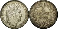 France 5 Francs Monnaie, Louis-Philippe, Rouen, Argent -