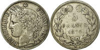 France 5 Francs Monnaie, Cérès, Bordeaux, Argent, Gadoury:742 -