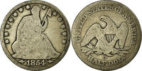 États-Unis Half Dollar Monnaie, Seated Liberty Half Dollar, U.S. Mint -
