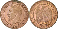 France Centime Monnaie, Napoleon III, Napoléon III, Strasbourg -