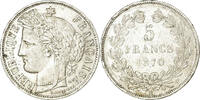 France 5 Francs Monnaie, Cérès, Bordeaux, Argent, Gadoury:742 -