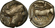 Didrachme Monnaie, Campania, Neapolis, Argent, HN Italy:571 -
