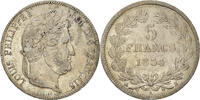 France 5 Francs Monnaie, Louis-Philippe, Rouen, Argent -