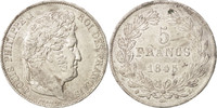 France 5 Francs Monnaie, Louis-Philippe, Bordeaux, Argent -