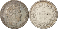 France 5 Francs Monnaie, Louis-Philippe, Bordeaux, Argent, KM:749.7 -