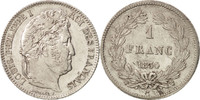 France Franc Monnaie, Louis-Philippe, Lille, Argent, KM:748.13 -