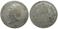 France 2 Francs Monnaie, Louis XVIII, Lille, Argent, KM:710.12 -