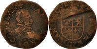 Belgique Liard, Oord Monnaie, Flandre, François d'Alençon, Undated, Bruges -
