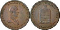 Grande-Bretagne Halfpenny Token Monnaie, Robert Warren, Londres, Cuivre -