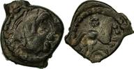Bronze Æ Monnaie, Bituriges Cubes, Bronze au cheval et à la rosace, Delestrée:3718 -