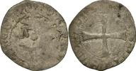 France Liard au dauphin Monnaie, Charles VIII, Grenoble, Billon -