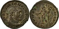 Follis Monnaie, Galère, Trèves, Bronze, RIC:594b -