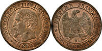 France 2 Centimes Monnaie, Napoleon III, Napoléon III, Lille -