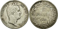 France 5 Francs Monnaie, Louis - Philippe, Lille, Tranche en relief -