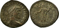 Follis Monnaie, Constance I, Lyon - Lugdunum, Bronze, RIC:4a -