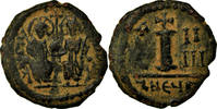 Decanummium Monnaie, Justin II, Antioche, Bronze, Sear:383 -