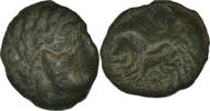 Bronze Æ Monnaie, Ambiens, Bronze au cheval, Bronze, Delestrée:358 -