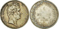 France 5 Francs Monnaie, Louis-Philippe, Paris, Argent, Gadoury:675 -