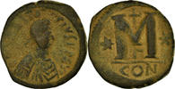 Follis Monnaie, Anastase Ier, Constantinople, Cuivre, Sear:19 -