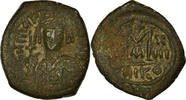 Follis Monnaie, Maurice Tibère, Nicomédie, Cuivre, Sear:512 -