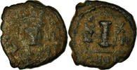 Decanummium Monnaie, Maurice Tibère, Antioche, Cuivre, Sear:537 -