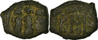 Follis Monnaie, Héraclius, Héraclius Constantin et Martine -