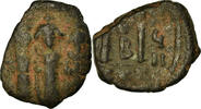 Follis Monnaie, Héraclius, Héraclius Constantin et Martine -