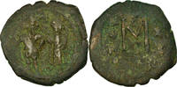 Follis Monnaie, Heraclius, avec Heraclius Constantin, Constantinople -