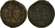 12 Nummi Monnaie, Héraclius, Alexandrie, Cuivre, Sear:858 -