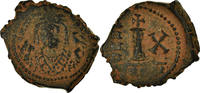 Decanummium Monnaie, Maurice Tibère, Antioche, Cuivre, Sear:537 -