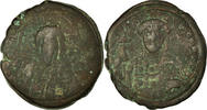 Follis Monnaie, Constantin X, Constantinople, Cuivre, Sear:1854 -