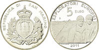 Saint Marin 5 Euro San Marino, European Discoveries, Argent, KM:501 -