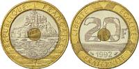 France 20 Francs 1992 Paris Mont Saint Michel, Paris, Tri-Metallic, KM:1... 16,95 EUR  + 4,95 EUR frais d'envoi