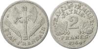 France 2 Francs Bazor, Castelsarrasin, Aluminium, KM:904.3 -