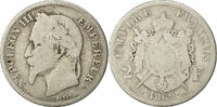 France 2 Francs Napoleon III, Napoléon III, Paris, B, Argent, KM:807.1 -