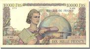 France 10,000 Francs Billet, 10 000 F 1945-1956 ''Génie Français'' -