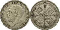 Grande-Bretagne Florin, Two Shillings Monnaie, George V, Argent -