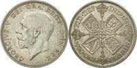 Grande-Bretagne Florin, Two Shillings Monnaie, George V, Argent -