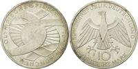 République fédérale allemande 10 Mark Monnaie, Hamburg, Argent -