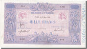 France 1000 Francs Billet, 1 000 F 1889-1926 ''Bleu et Rose'' -
