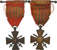 France Médaille Croix de Guerre, Good Quality, Bronze, 38 -