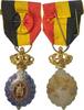 Belgique Médaille Médaille du Travail 1ère Classe avec Rosace, Excellent -