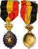 Belgique Médaille Médaille du Travail 1ère Classe avec Rosace, Excellent -