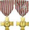 France Médaille Croix du Combattant, Très bon état, Bronze, 36 -