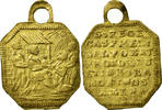 Italie Médaille Nativité, Dévotion, XVIème Siècle, Cuivre -