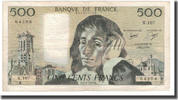 France 500 Francs Pascal, 1979-06-07, Fayette:71.20, KM:156e -