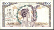France 5000 Francs Billet, 1939-06-08, Fayette:46.7, KM:97a -